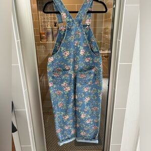 STORIA floral overalls!